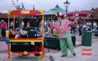 Clown Bonzo with Plate Spinning and Balloon Modelling